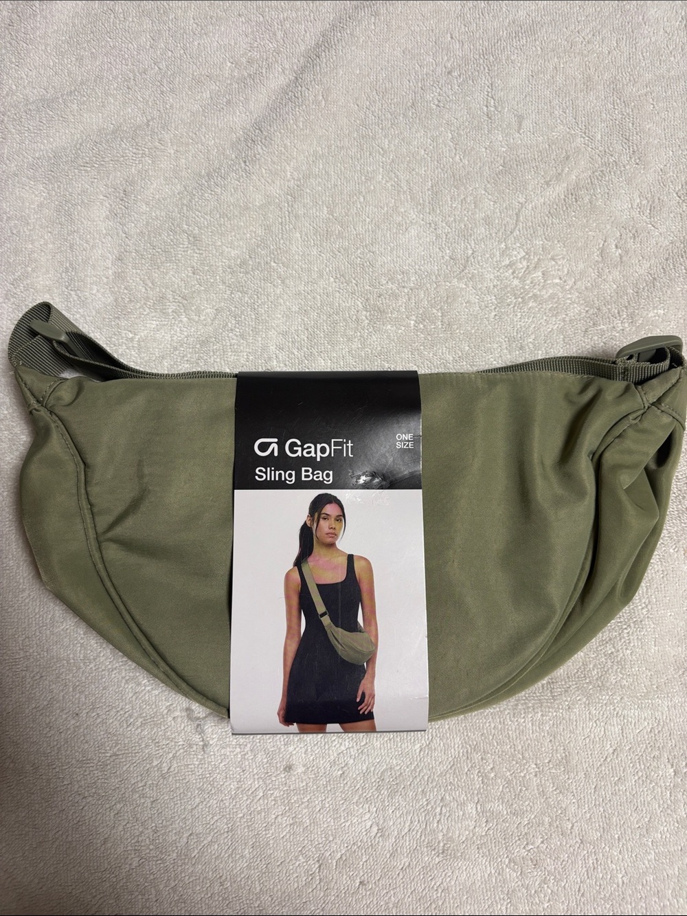 GAP Olive Fit Sling Crossbody Bag